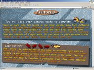 Screenshot webu Attack The Fridge - Features
