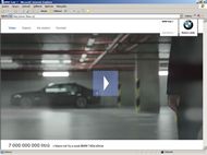 Screenshot webu BMW 7 - Galerie