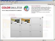 Screenshot aplikace Color Studio - Uložené simulace
