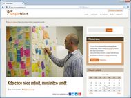 Screenshot webu Simple Talent ČR - Detail článku